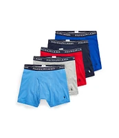 Polo Ralph Lauren Classic Cotton Assorted Boxer Briefs 5-Pack