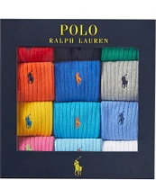 Polo Ralph Lauren Classic Crew 12-Pack Gift Box