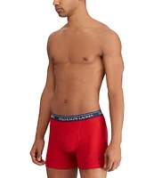 Polo Ralph Lauren Classic Fit Assorted 6#double; Inseam Boxer Briefs 3-Pack