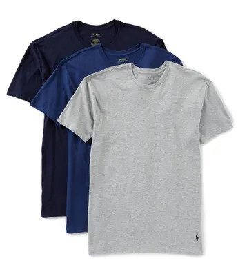 Polo Ralph Lauren Classic Fit Assorted Crew Neck T-Shirt 3-Pack