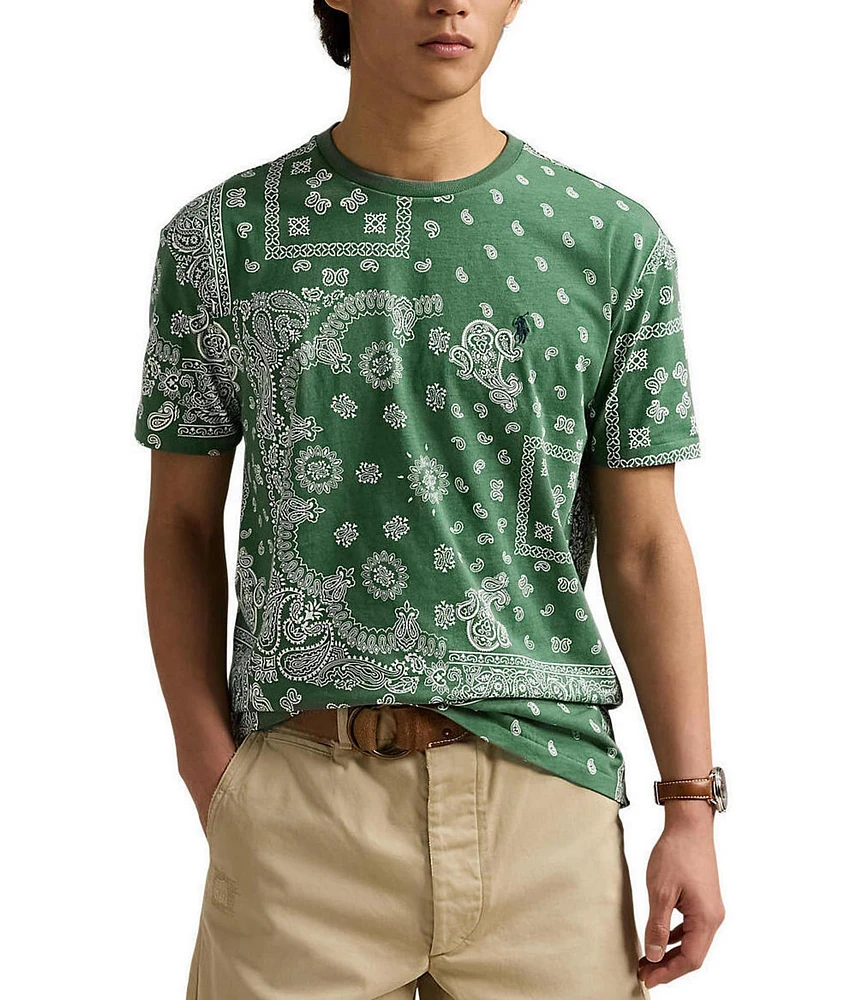 Polo Ralph Lauren Classic Fit Bandanna Jersey Short Sleeve T-Shirt