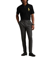Polo Ralph Lauren Classic Fit Big Pony Mesh Contrasting Short Sleeve Polo Shirt