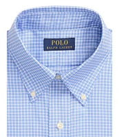 Polo Ralph Lauren Classic Fit Button-Down Collar Check Dobby Dress Shirt