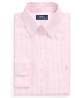 Polo Ralph Lauren Classic Fit Button-Down Collar Check Dobby Dress Shirt