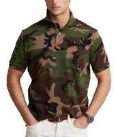 Polo Ralph Lauren Classic-Fit Camo Mesh Short-Sleeve Polo Shirt