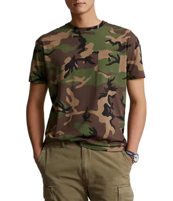 Polo Ralph Lauren Classic-Fit Camo Short-Sleeve Pocket T-Shirt