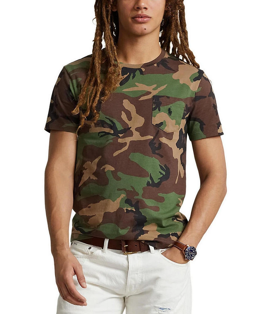 Polo Ralph Lauren Classic-Fit Camo Short-Sleeve Pocket T-Shirt