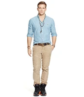 Polo Ralph Lauren Classic-Fit Button-Front Solid Chambray Shirt