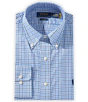 Polo Ralph Lauren Classic Fit Check Purepress Herringbone Woven Shirt