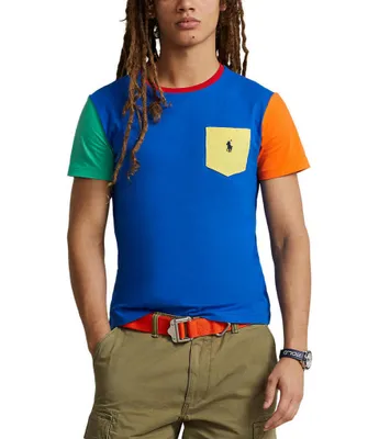 Polo Ralph Lauren Classic Fit Color Block Short Sleeve T-Shirt