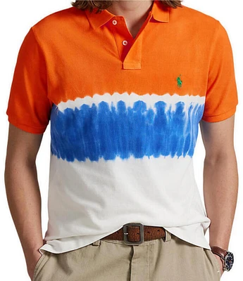 Polo Ralph Lauren Classic Fit Dip-Dyed Mesh Short Sleeve Polo Shirt