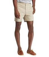 Polo Ralph Lauren Classic-Fit Stretch Prepster Flat-Front 6#double; Inseam Chino Shorts