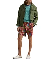 Polo Ralph Lauren Classic Fit Floral Twill 8#double; Inseam Shorts