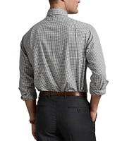 Polo Ralph Lauren Classic-Fit Gingham Twill Long Sleeve Woven Shirt