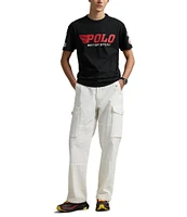 Polo Ralph Lauren Classic Fit Motorsport Graphic Jersey Short Sleeve T-Shirt