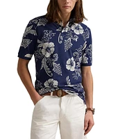 Polo Ralph Lauren Classic Fit Hibiscus Mesh Short Sleeve Polo Shirt