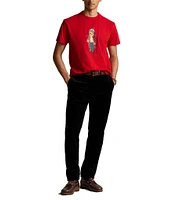 Polo Ralph Lauren Classic Fit Holiday Polo Bear Short Sleeve Graphic T-Shirt