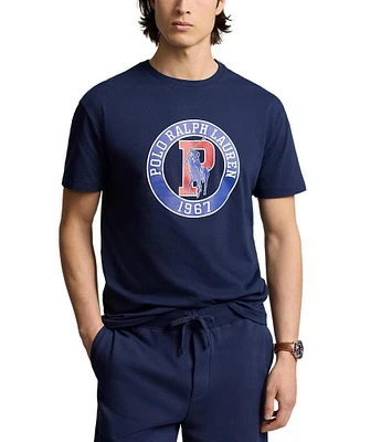 Polo Ralph Lauren Classic Fit Jersey Graphic Short Sleeve T-Shirt