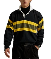 Polo Ralph Lauren Classic Fit Jersey Rugby Long Sleeve Polo Shirt