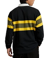 Polo Ralph Lauren Classic Fit Jersey Rugby Long Sleeve Polo Shirt