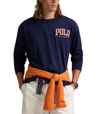 Polo Ralph Lauren Classic Fit Logo Jersey Long Sleeve T-Shirt