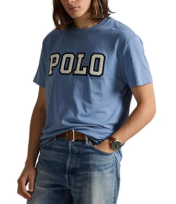 Polo Ralph Lauren Classic Fit Felt Logo Short Sleeve T-Shirt