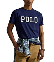 Polo Ralph Lauren Classic Fit Felt Logo Short Sleeve T-Shirt