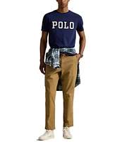 Polo Ralph Lauren Classic Fit Felt Logo Short Sleeve T-Shirt