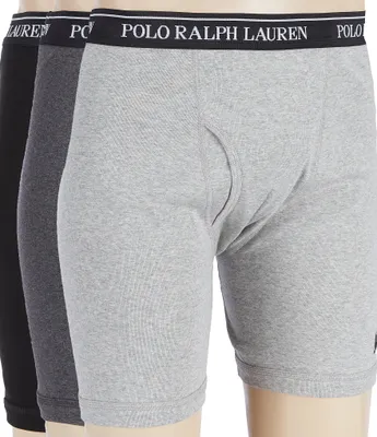 Polo Ralph Lauren Classic Fit Long Leg Boxer Briefs 3-Pack