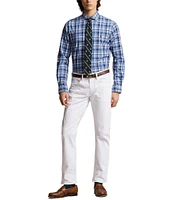 Polo Ralph Lauren Classic Fit Long Sleeve Plaid Stretch Poplin Shirt