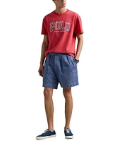 Polo Ralph Lauren Classic Fit Madras-Logo Jersey Short Sleeve T-Shirt