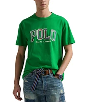 Polo Ralph Lauren Classic Fit Madras-Logo Jersey Short Sleeve T-Shirt