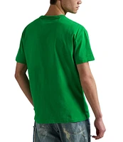 Polo Ralph Lauren Classic Fit Madras-Logo Jersey Short Sleeve T-Shirt