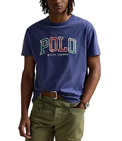 Polo Ralph Lauren Classic Fit Madras-Logo Jersey Short Sleeve T-Shirt
