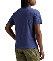 Polo Ralph Lauren Classic Fit Madras-Logo Jersey Short Sleeve T-Shirt