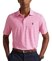 Polo Ralph Lauren Classic Fit Mini Print Performance Stretch Short Sleeve Polo Shirt