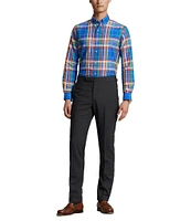 Polo Ralph Lauren Classic Fit Plaid Oxford Long Sleeve Woven Shirt