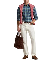 Polo Ralph Lauren Classic Fit Multi Plaid Oxford Long Sleeve Woven Shirt