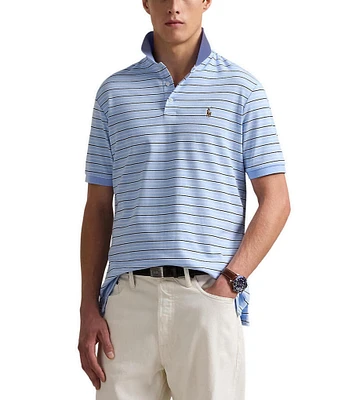 Polo Ralph Lauren Classic Fit Multi Stripe Soft Cotton Short Sleeve Polo Shirt