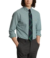 Polo Ralph Lauren Classic Fit Oxford Pine Long Sleeve Woven Shirt