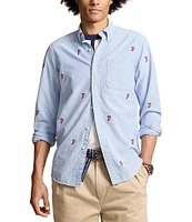 Polo Ralph Lauren Classic Fit P-Wing Oxford Long Sleeve Woven Shirt