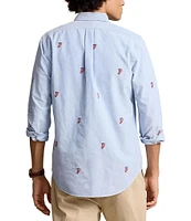 Polo Ralph Lauren Classic Fit P-Wing Oxford Long Sleeve Woven Shirt