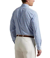 Polo Ralph Lauren Classic Fit Performance Stretch Twill Plaid Long Sleeve Woven Shirt