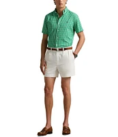 Polo Ralph Lauren Classic Fit Performance Stretch Twill Short Sleeve Woven Shirt