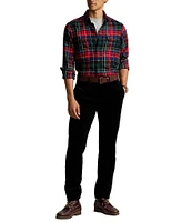 Polo Ralph Lauren Classic Fit Plaid Flannel Long Sleeve Workshirt