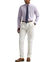 Polo Ralph Lauren Classic Fit Subtle Plaid Stretch Poplin Long Sleeve Woven Shirt