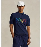 Polo Ralph Lauren Classic Fit Polo 1992 Mesh Short Sleeve Polo Shirt