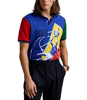 Polo Ralph Lauren Classic-Fit Polo Basketball Mesh Short Sleeve Polo Shirt