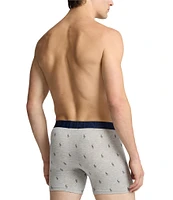 Polo Ralph Lauren Classic Fit Printed/Solid Boxer Briefs 3-Pack