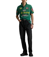 Polo Ralph Lauren Classic Fit Racing Mesh Short Sleeve Polo Shirt